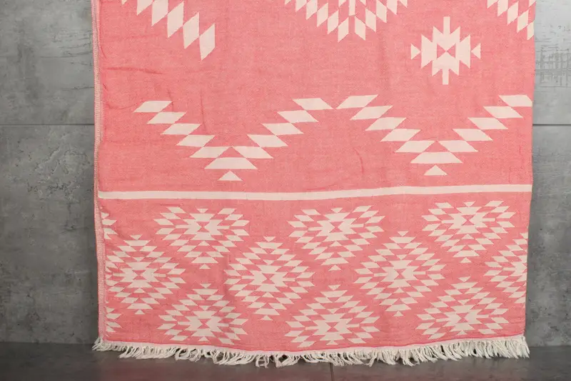 Personalized Bridesmaid Gift, Tablecloth, Bachelorette Gifts, Gift For The Home Decor, Monogram Blanket, 84x56 Cotton Kilim Towel, Halloween Blanket - 1