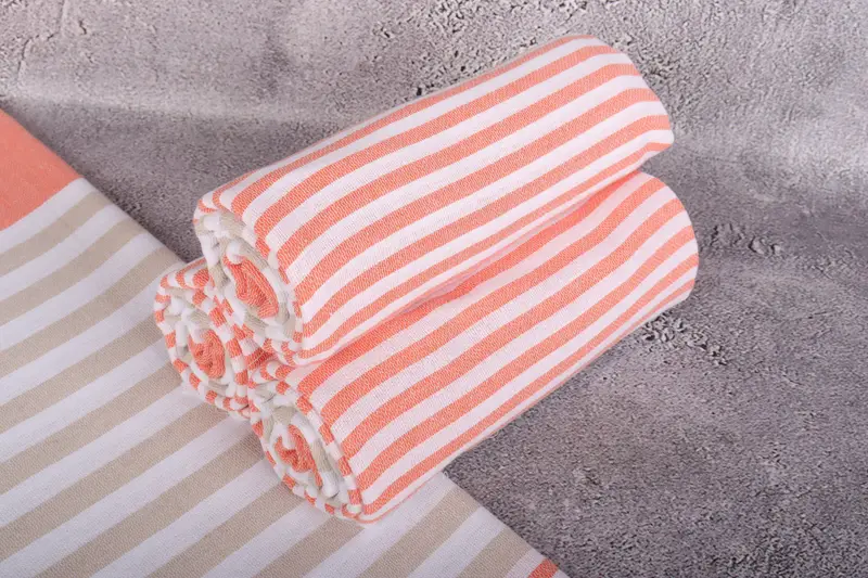 Beach Towel Bulk, Wedding Towel, 70x40 Cotton Striped Towel, Yoga Towel, Travel towel, Gift For Him, Personalized Gift For Him, Organic Beach Towel - 7