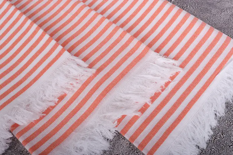 Beach Towel Bulk, Wedding Towel, 70x40 Cotton Striped Towel, Yoga Towel, Travel towel, Gift For Him, Personalized Gift For Him, Organic Beach Towel - 5