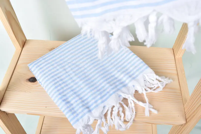 Turkish towel bulk order for wedding gifts, Quick-dry towel, Peshtemal Towel, 68x36 Cotton Striped Towel, Summer Gift, Bridal Shower Favor - 5