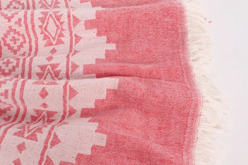 Couch Throw Blanket, Oversized Beach Towel, Custom Blanket, Turkish Towel Beach Blanket, Bedspread, 86x56 Cotton Kilim Towel, Throw Blanket Couch - 8