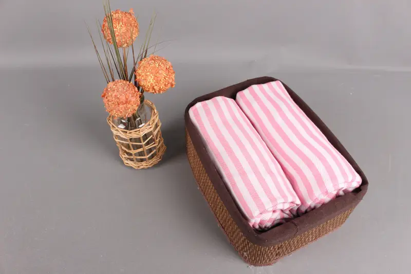 Bridesmaid Gift Towel, Personalized Towel, Beach Wedding Favor, 70x40 Cotton Striped Towel, Bridal Shower Favor, Personalized Turkish Towel - 4
