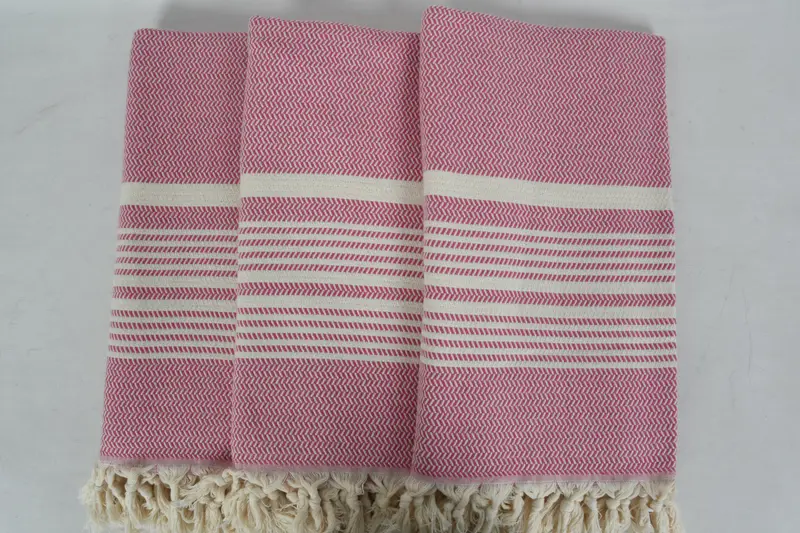 Traditional Turkish peshtemal for hammam, Cotton towel, Travel towel, Bridal Party Gifts, Sand-resistant towel, 70x40 Cotton Striped Towel - 3
