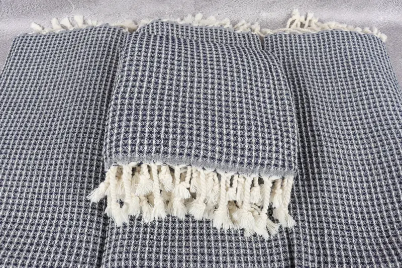 Scarf Towel, 68x36 Cotton Waffle Towel, Handmade Gift, Embroidered Towel, Personalized Towel, Embroidery Towels, Spooky Bachelorette Party Favors - 4