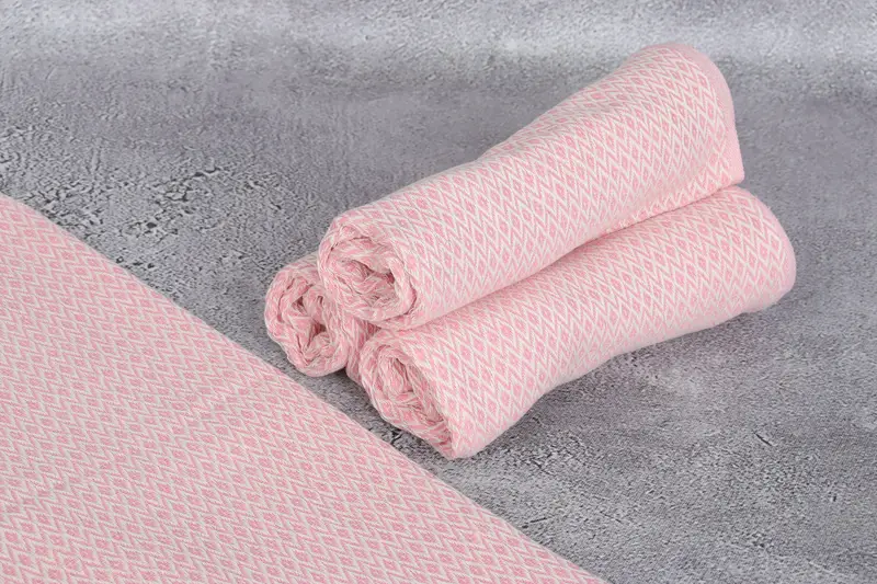 Wedding Favors, Personalized Dish Towel, 40x20 Cotton Diamond Towel, Bathroom Towels, Bachelorette Party Favors, First Wedding Anniversary Gift - 8