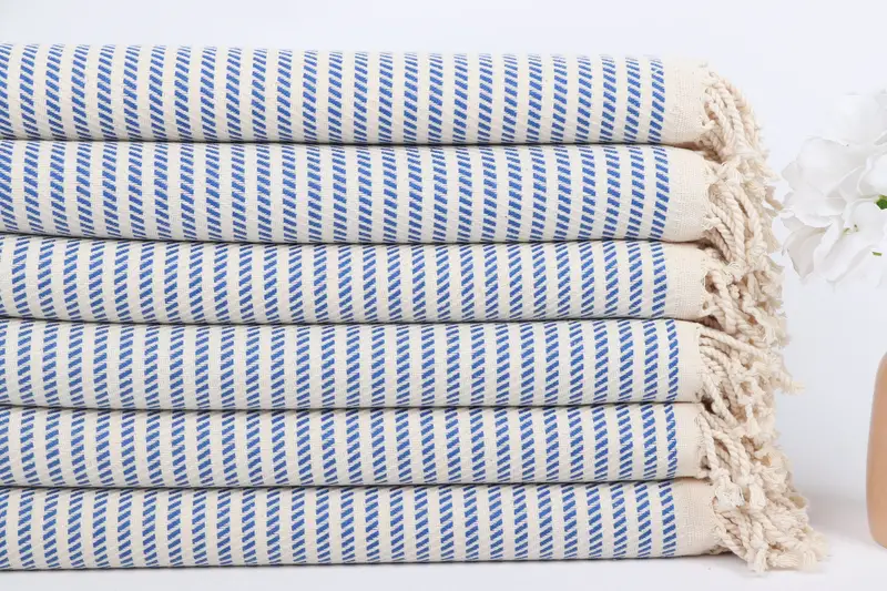 Hammam towel, Gift For Best Friend, Bulk Order Towel, Beach towel, Absorbent Turkish towel, Gift For The Home Decor, 70x40 Cotton Polka Dot Towel - 3