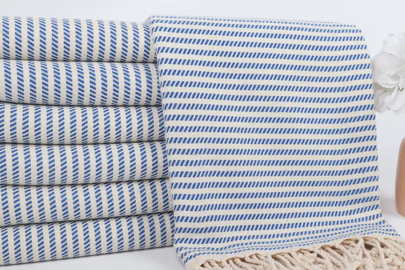 Hammam towel, Gift For Best Friend, Bulk Order Towel, Beach towel, Absorbent Turkish towel, Gift For The Home Decor, 70x40 Cotton Polka Dot Towel - 2
