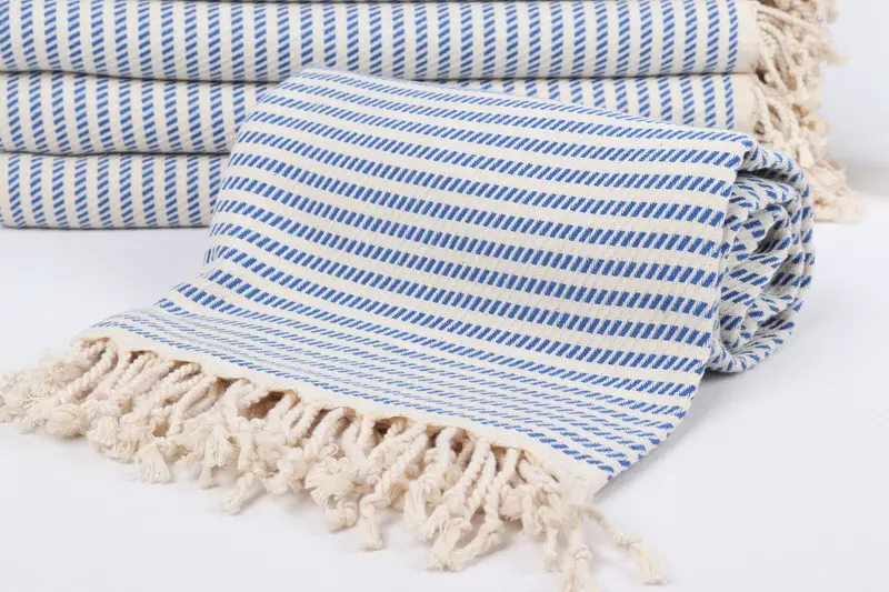 Hammam towel, Gift For Best Friend, Bulk Order Towel, Beach towel, Absorbent Turkish towel, Gift For The Home Decor, 70x40 Cotton Polka Dot Towel - 4