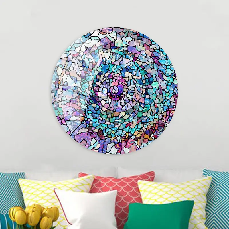 Spiritual Colorful Contemporary Canvas: Trendy Printed Art for Home