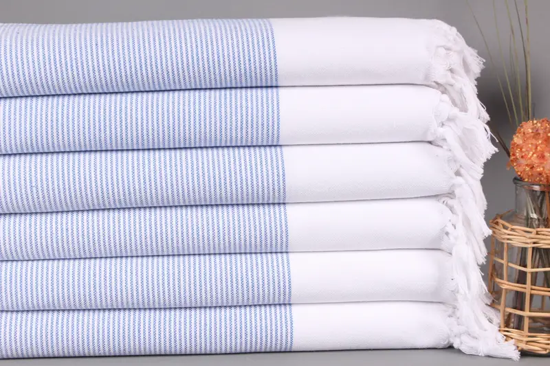 Towel With Name, 40x18 Cotton Striped Towel, Wedding Favors, Summer Gift, Bathroom Towels, Mother Of The Groom Gift, Personalized Kitchen Towel - 2