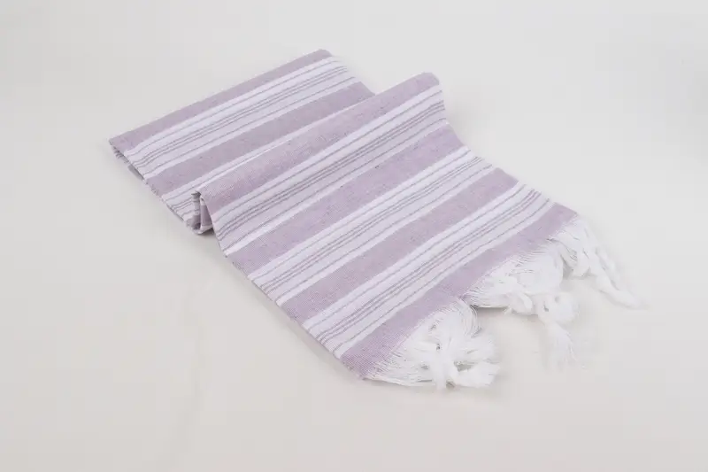 Quick-Dry Beach Towel, Turkish Towel Beach, Eco-Friendly Turkish Towel, Bridal Shower Favor, Soft towel, 70x40 Cotton Striped Towel, Travel Towel - 6