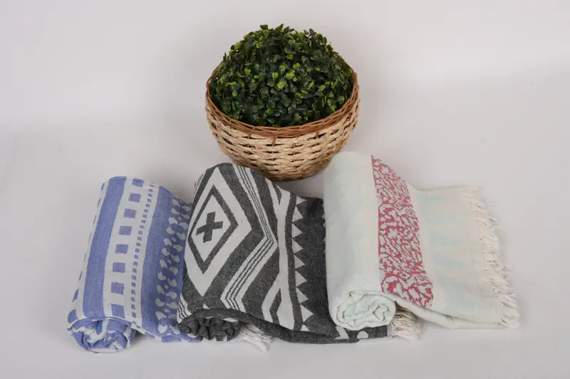 70x40 Cotton Set of 8 Towel, Bath towel, Sand-resistant Turkish towel for the beach, Bridesmaid Gift, Turkish Towel USA, Wedding Gift For Bride - 8