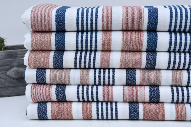 Hammam towel, Bathroom Towel, 70x36 Cotton Striped Towel, Turkish bath towel for spa, Personalized Gifts, Bachelorette Party Gift, Decorative Towel - 3