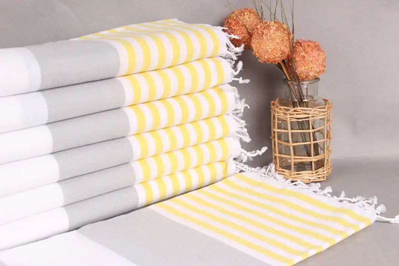 Personalized Gift, Bachelorette Party Favors, Personalized Gifts, Beach Wedding Favor, 70x40 Cotton Striped Towel, Bridesmaid Gifts Personalized - 1
