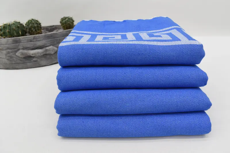 70x40 Cotton Patterned Towel, Turkish beach towel with fringe, Bridal Shower Gifts, Turkish Towel USA, Beach Towel Bulk, Sand-resistant towel - 8