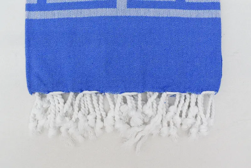70x40 Cotton Patterned Towel, Turkish beach towel with fringe, Bridal Shower Gifts, Turkish Towel USA, Beach Towel Bulk, Sand-resistant towel - 6