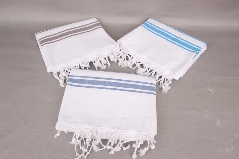 Family Gift, Bachelorette Party Favors, Peshtemal Towel, Custom Wedding Gift, Family Gift Basket, Large Turkish Towel, 70x40 Cotton Striped Towel - 4