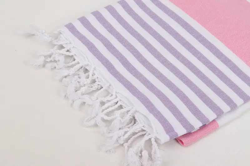 Bulk Order Towel, Personalized Bridesmaid Gift, Bridesmaid Favors, Bath towel, Sand-Resistant Peshtemal, 70x40 Cotton Striped Towel, Handmade Gift - 7