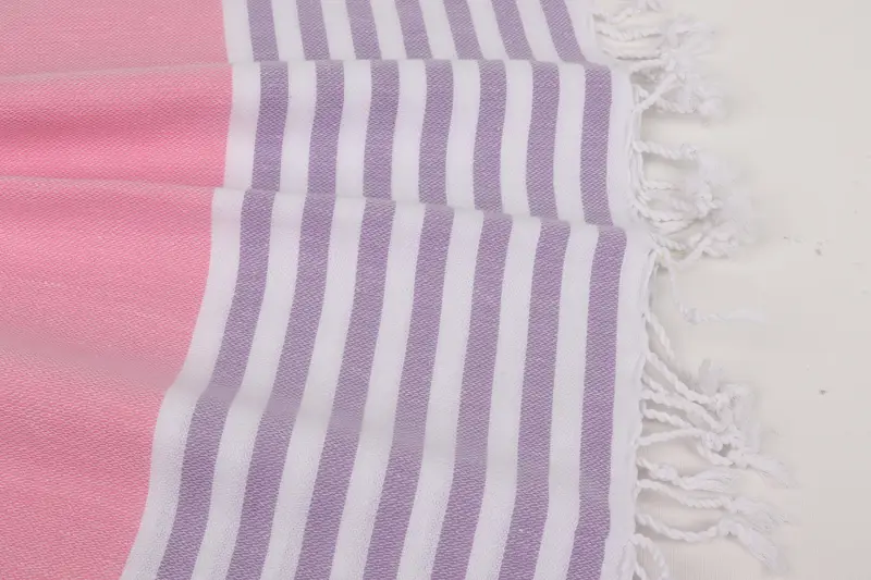 Bulk Order Towel, Personalized Bridesmaid Gift, Bridesmaid Favors, Bath towel, Sand-Resistant Peshtemal, 70x40 Cotton Striped Towel, Handmade Gift - 8
