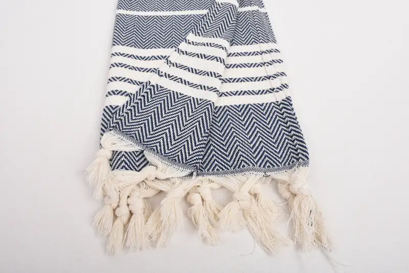 40x20 Cotton Striped Towel, Bridal Gifts, Holiday Towel, Bulk Order Towel, Custom Hand Towel, Personalized Kitchen Towel, Turkish Towel Hand Towel - 8