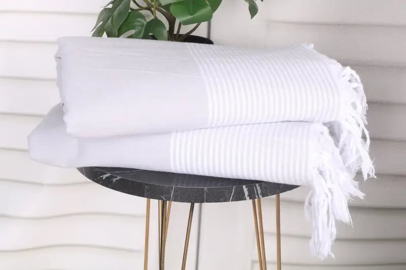 Luxury towel, 80x36 Cotton Striped Towel, Sand-resistant Turkish towel for the beach, Best Beach Towel, Soft towel, Custom Name Towel, Bridal Gifts - 3