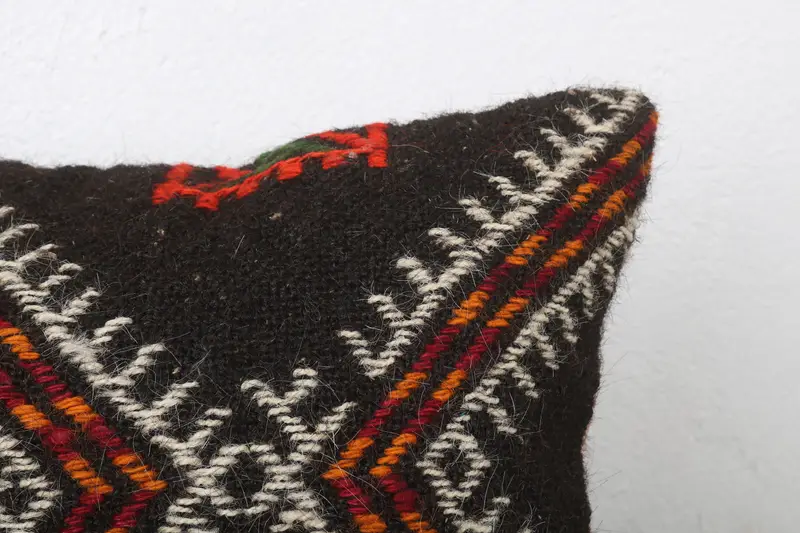 Vintage Pillow, Accent Throw Cushion, Pillow for Couch, 12x24 Brown Pillow Cover, Pillow, Interior Designer Pillow, Living Room Throw Pillow Case - 5