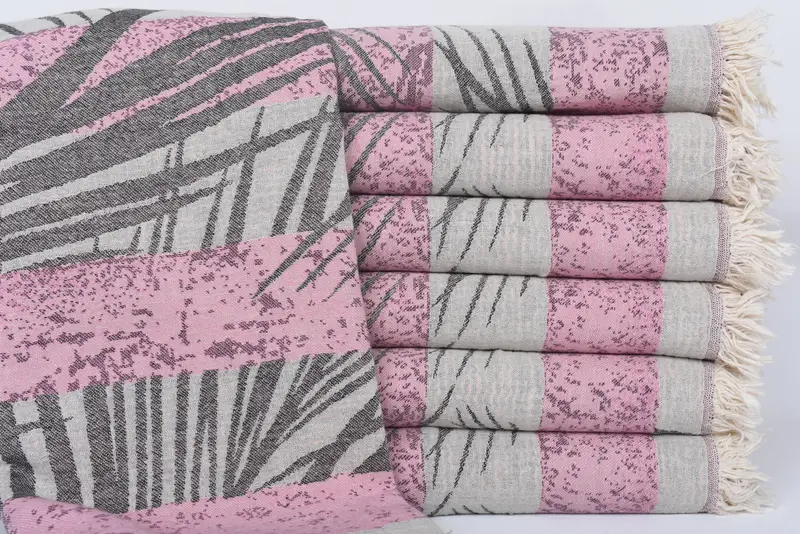 Embroidered Beach Towel, Bridesmaid Gift Towel, Monogram Beach Towel, Bridal Shower Gift, 78x38 Cotton Floral Design Towel, Maid Of Honor Gift - 2