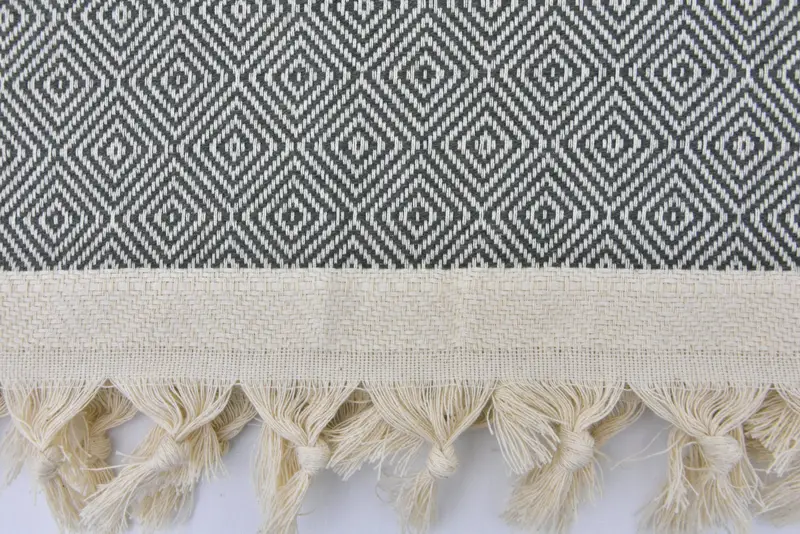 Wedding Favors, Turkish Bedspread, Throw Blanket Couch, Personalized Wedding Gift, 104x80 Cotton Diamond Towel, Personalized Blanket - 8