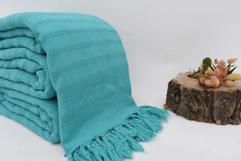 Özel Hediyeler, Nedime Hediyeleri, 96x68 Pamuklu Taş Taşımalı Çizgili Havlu, Türk Battaniye Kraliçesi, Gelin Duş Hediyesi, Bachelorette Party Favors - 3