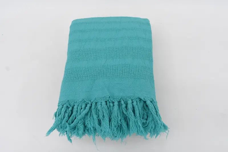 Özel Hediyeler, Nedime Hediyeleri, 96x68 Pamuklu Taş Taşımalı Çizgili Havlu, Türk Battaniye Kraliçesi, Gelin Duş Hediyesi, Bachelorette Party Favors - 5