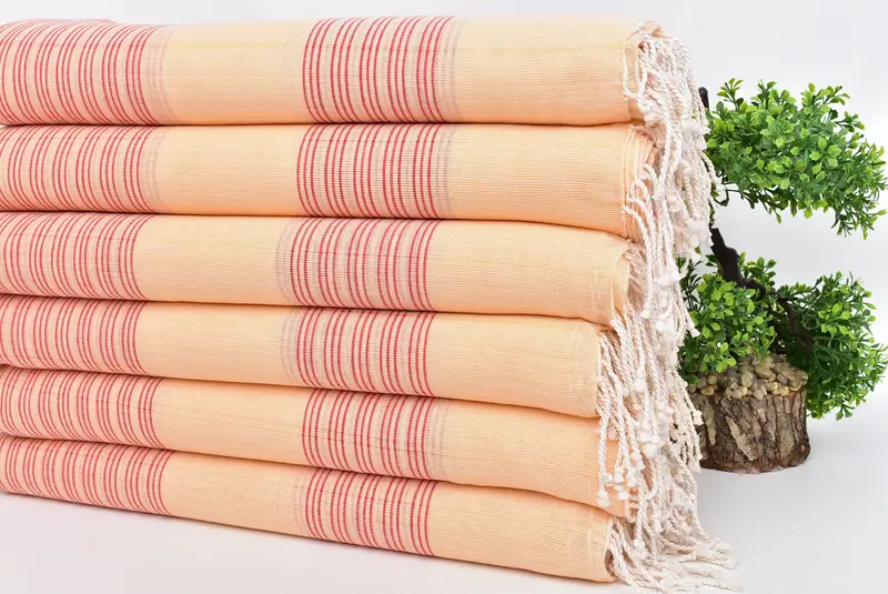 70x40 Cotton Striped Towel, Wedding Gift Ideas, Cotton towel, Personalized Turkish Towel, Spa Towel, Bridesmaid Gift, Valentines Day Gift For Her - 3