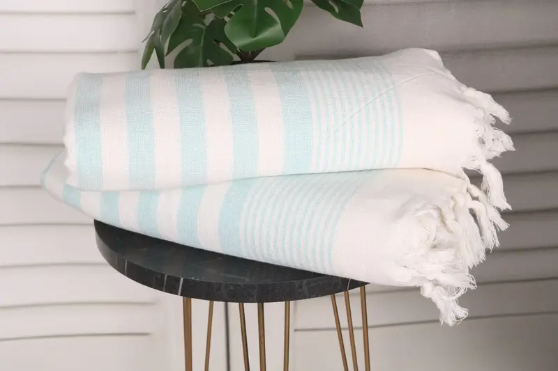 36x18 Cotton Striped Terry Towel, Personalized Hand Towel, Turkish Towel Hand Towel, Bachelor Bachelorette Party Favors, Personalized Gift - 3
