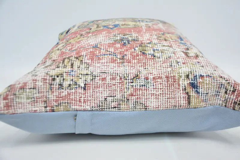Vintage Kilim Throw Pillow, Comfy Throw Pillow Case, Pillow, 20x28 Beige Pillow, Vintage Pillow, Home Decor Pillow, Turkish Rugs Cushion - 5