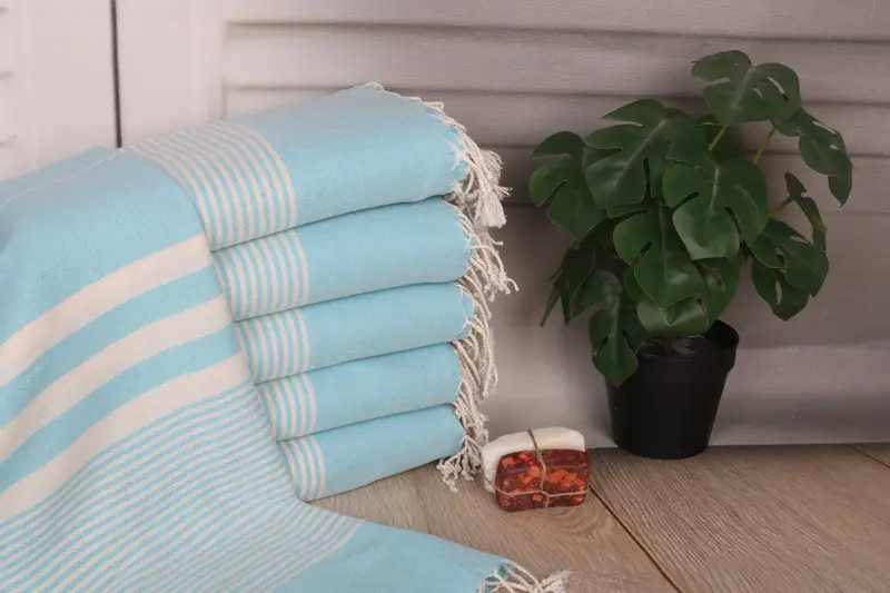 Customized Towels, Bachelorette Party Gift, Cute Beach Towel, 70x40 Cotton Striped Towel, Quick-Dry Beach Towel, Gift For Her, Bachelor Party Favors - 1
