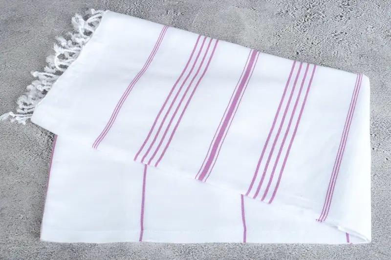 Beach Towel Bulk, Eco-friendly Turkish peshtemal towel, 70x40 Cotton Striped Towel, Custom Towel, Baby Boy Gift, Wedding Favors, Unique Wedding Gift - 6