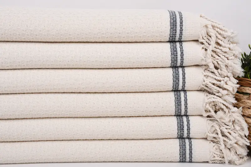 Soft towel, Miami Bachelorette Party Favors, Custom Beach Towel, Organic Towel, 68x36 Cotton Striped Towel, Valentines Day Gift Idea, Luxury towel - 2