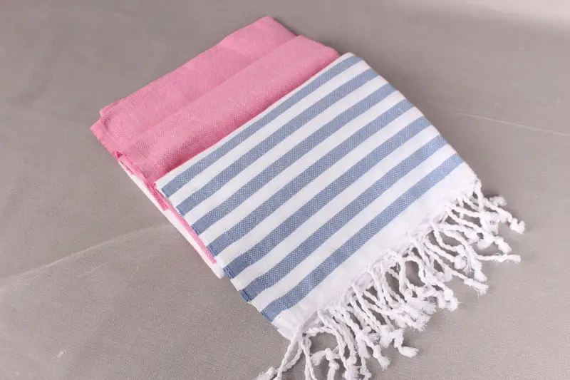 Custom Beach Towel, Monogrammed Beach Towel, Customized Towels, 70x40 Cotton Striped Towel, Personalized Beach Towel, Girl Trip Party Favor - 7