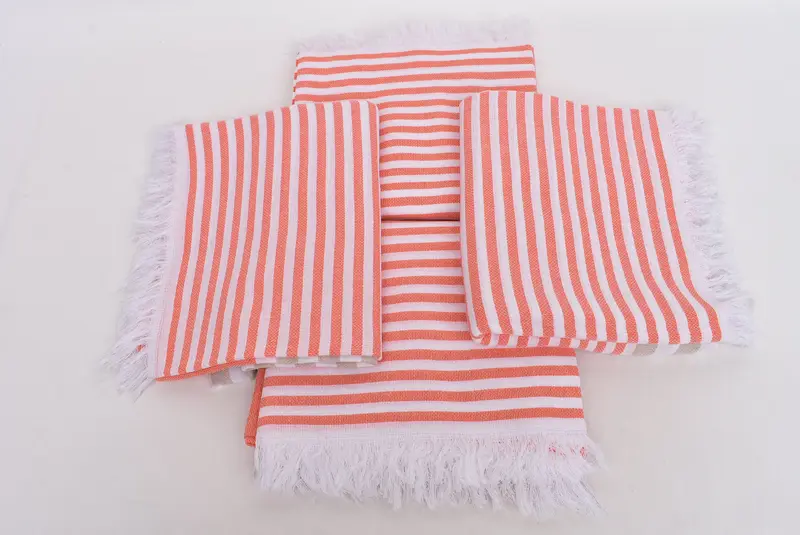 Bachelorette Party Gift, Christmas Gift, Spa Towel, Monogrammed Turkish Towel, Peshtemal Towel, 70x40 Cotton Striped Towel, Turkish Towel USA - 7