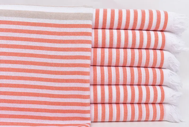 Bachelorette Party Gift, Christmas Gift, Spa Towel, Monogrammed Turkish Towel, Peshtemal Towel, 70x40 Cotton Striped Towel, Turkish Towel USA - 2