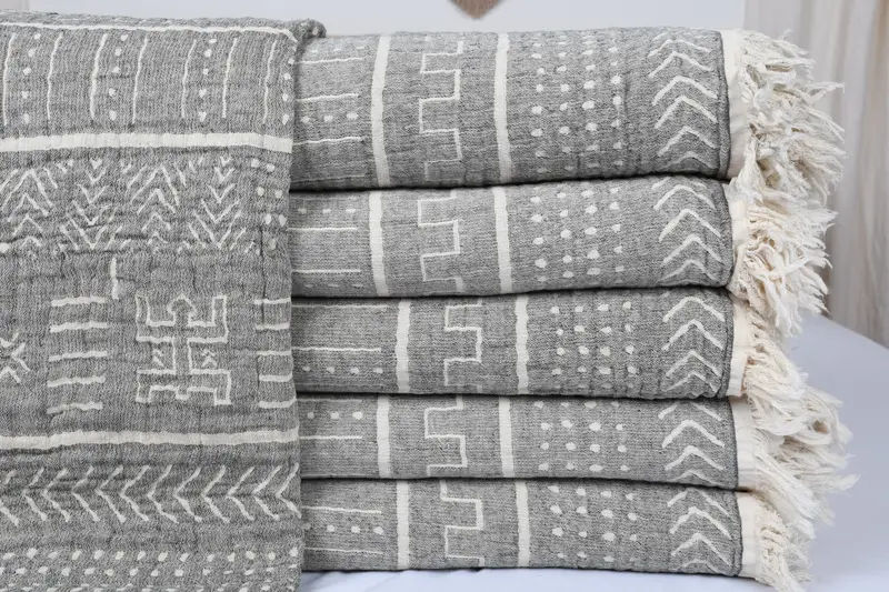 92x80 Cotton Ethnic Design Towel, Gifts For Him, Tablecloth, Family Gift Basket, Bridal Shower Gift, Custom Wedding Gifts, Thanksgiving Tablecloth - 1
