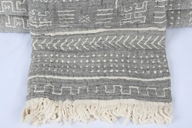 92x80 Cotton Ethnic Design Towel, Gifts For Him, Tablecloth, Family Gift Basket, Bridal Shower Gift, Custom Wedding Gifts, Thanksgiving Tablecloth - 2