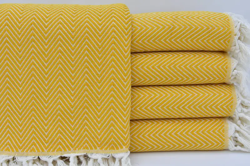 Decorative Blanket, Shower Curtain, Throw Blanket Couch, Custom Blanket, Custom Wedding Gift From Bridesmaid, Bride Gift, 96x80 Cotton Chevron Towel - 4