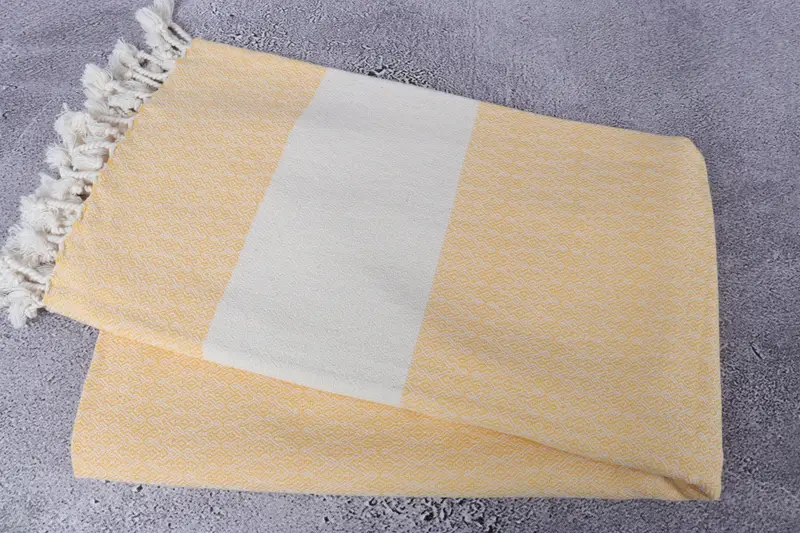 Boyfriend Christmas Gift, Wedding Gift, Turkish Beach Towel Personalized, Personalized Gift, Turkish Towel Beach, 68x36 Cotton Diamond Towel - 6