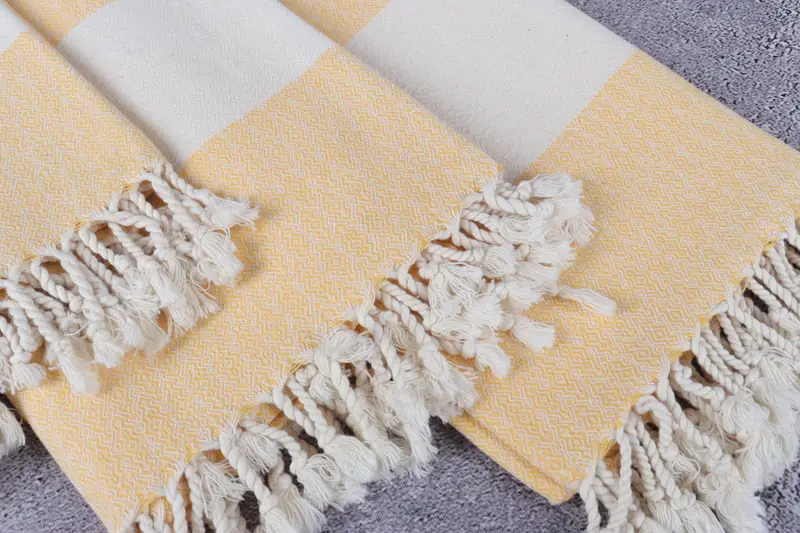 Boyfriend Christmas Gift, Wedding Gift, Turkish Beach Towel Personalized, Personalized Gift, Turkish Towel Beach, 68x36 Cotton Diamond Towel - 5