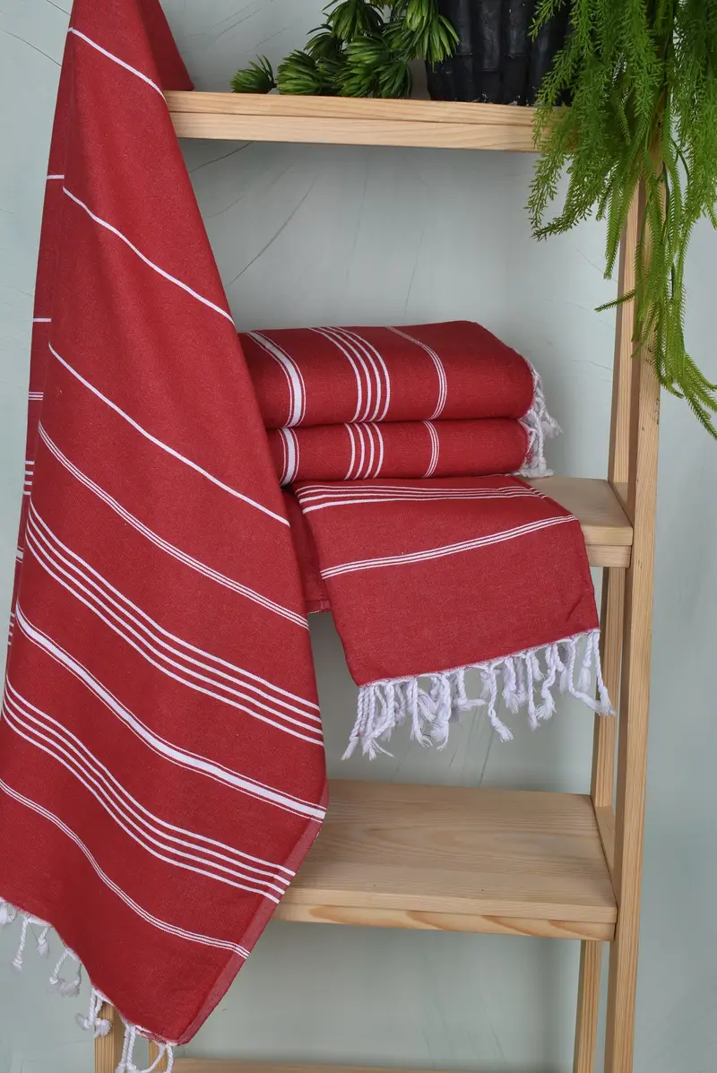 Personalisiertes türkisches Handtuch, Bachelorette -Partydekorationen, Bachelorette -Party -Gefälligkeiten, personalisiertes Geschenk für ihn, 70x40 Baumwollstreifentuch - 6