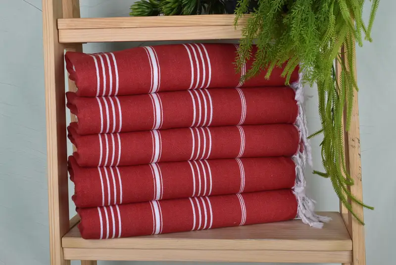 Personalisiertes türkisches Handtuch, Bachelorette -Partydekorationen, Bachelorette -Party -Gefälligkeiten, personalisiertes Geschenk für ihn, 70x40 Baumwollstreifentuch - 1