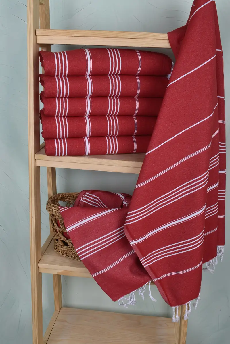 Personalisiertes türkisches Handtuch, Bachelorette -Partydekorationen, Bachelorette -Party -Gefälligkeiten, personalisiertes Geschenk für ihn, 70x40 Baumwollstreifentuch - 3
