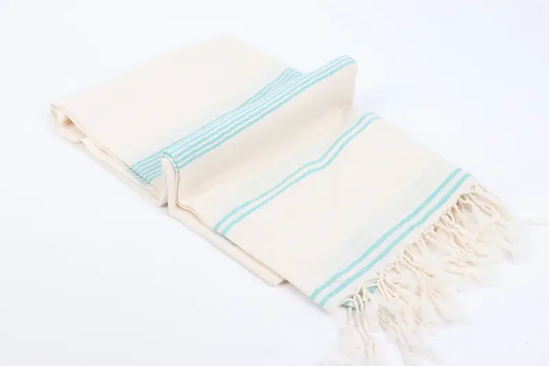 Memorial Gift, Bachelorette Party Gifts, Travel Towel, Quick-dry peshtemal, Family Gift Basket, Bridesmaid Gifts, 70x36 Cotton Striped Towel - 6