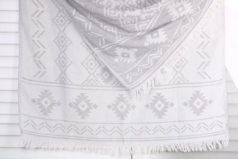 Personalize gifts, Custom Wedding Gift, Dark Gray Towel, 40x73 Inches