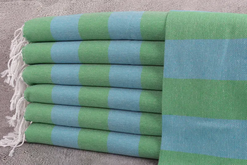 Bathroom Towels, Beach Theme Wedding Gift, Personalized Hand Towel, Personalized Wedding Gift, Monogram Hand Towel, 40x18 Cotton Striped Towel - 1